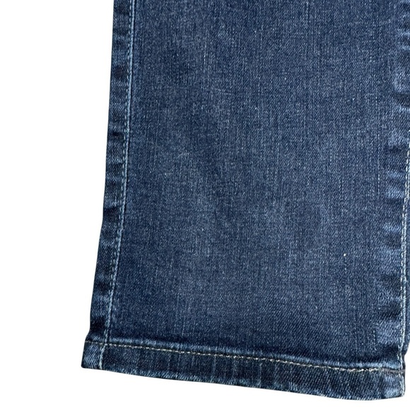 AG Adriano Goldschmied Women’s Dark Wash Distressed Skinny Jeans Size 31 Regular - Picture 3 of 13